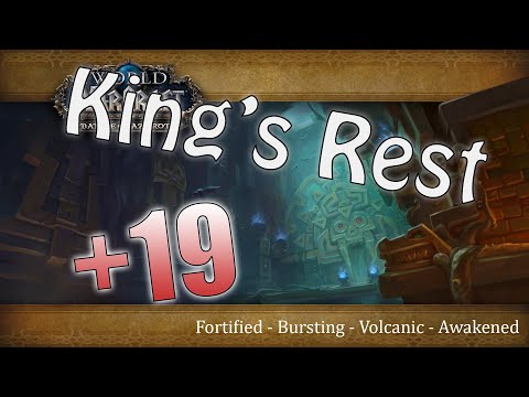 King's Rest +19 [Fortified/Bursting/Volcanic/Awakened] Protection Warrior