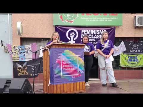 8M en Paso de los Toros - Acto del PIT CNT y lectura de proclama de LAS HILDAS - 08/03/2026