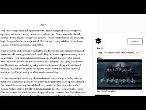 Item video thumbnail