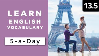 Learn English Vocabulary Daily #13.5 — British English Podcast