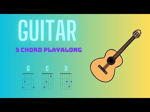 Guitar Easy Play Along | 3 Chords | Beginner Guitar