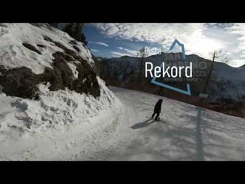 Pista Rekord #sanmartinodicastrozza #dolomites #skislopes