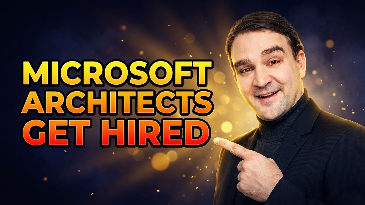 The Architectural Advantage: Why the Market Favors the Microsoft Professional