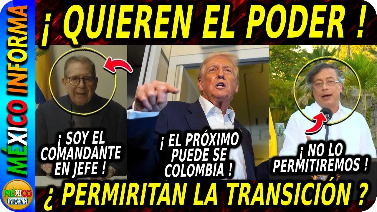 PASÓ AHORITA. TRUMP HABLA DE DELCY RODRIGUEZ Y VENEZUELA. ESTO DIJO DE COLOMBIA Y MÉXICO.