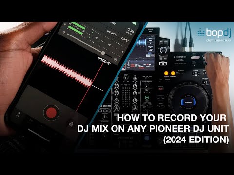 How to record your DJ mix on ANY Pioneer DJ hardware (2024 edition) | Bop DJ