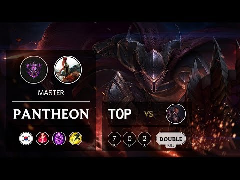 Pantheon Top vs Lucian - KR Master Patch 9.9