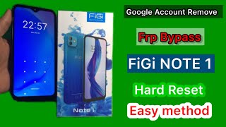 Figi Note 1 frp bypass / hard reset / Google account remove / password pin pattern unlock / 100% Do