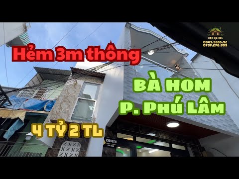 Owner urgently sells for 300 million VND in Ba Hom, District 6