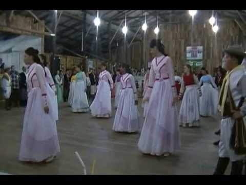 Homenagem  das invernadas do CTG Caudilho Guaibense  a Felipe da Silva Pereira !