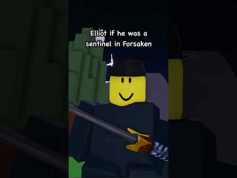 Mafioso VS Elliot be like 😭 | FORSAKEN ANIMATION #forsaken #roblox