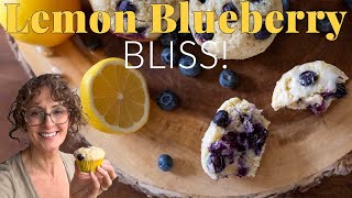 Lemon Blueberry Muffins Recipe | Bright, Moist, & Easy!
