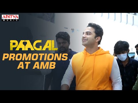 Paagal Movie Promotions At AMB