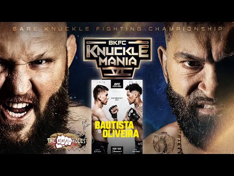 🔴BKFC KNUCKLEMANIA 6: ROTHWELL x ARLOVSKI + UFC FIGHT NIGHT: BAUTISTA x OLIVEIRA | LIVE STREAM