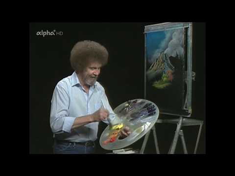 Bob Ross - "Gray Mountain" - The Joy Of Painting