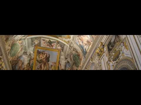 La splendeur de la Galerie des Carrache du Palais Farnèse de Rome #EPHE #ANR #SHP