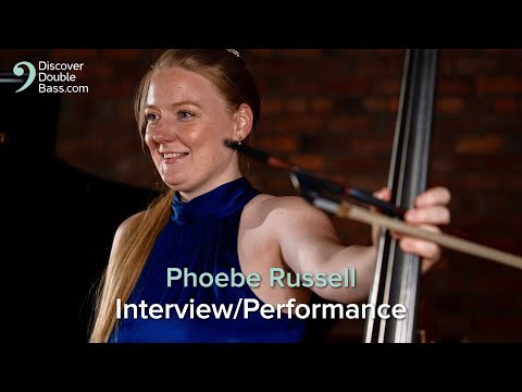 ✨ Double Bass Star, Phoebe Russell - Interview + 🔥 Performance! 🤩