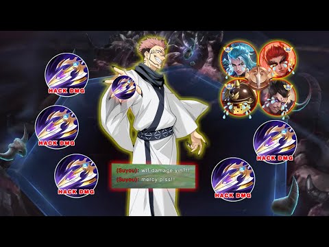 Yin Sukuna So Strong, Everyone Got Bronze | Mobile Legends