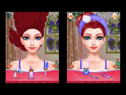 Christmas Girl Salon Makeover Video