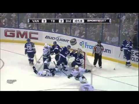 Vancouver Canucks vs Tampa Bay Lightning Game Highlights January 10th 2012