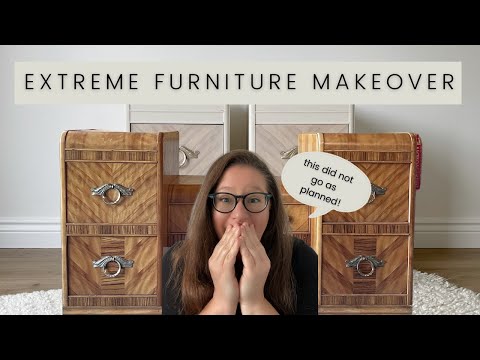 Extreme Möbelverjüngung | Umfunktionierung eines veralteten Schminktischs