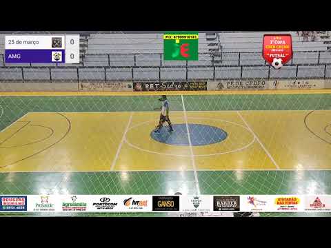 AMG Sidrolândia x 25 de Março  - Copa Eder Cacho 2022