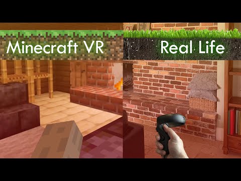 Using Minecraft VR to Build my Entire House to Scale