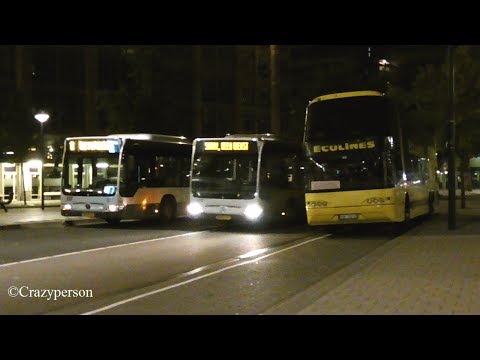 Nachtbus RET op Rotterdam Centraal