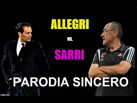 Allegri vs. Sarri - PARODIA "SINCERO" DI BUGO E MORGAN (Lione-Juventus 1-0)