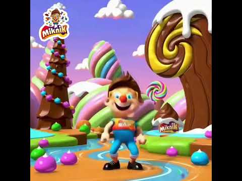 miknik mini candy bottles - candy/ gems / sweet shapes