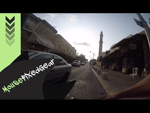 Fixed Gear Commute - North Tel Aviv to Jaffa GoPro
