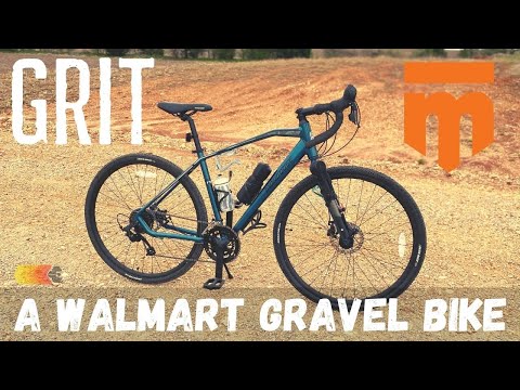 $378 Mongoose Grit Gravel Adventure Bike from Walmart | 14 speeds | 700c wheels | 6 Accessory Mounts