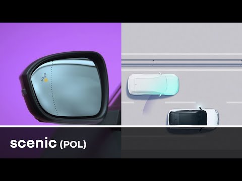 system kontroli martwego pola - Scenic E-Tech electric - Renault