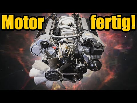 Der V8 ist fertig! SL 500
