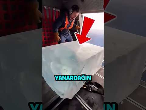 Bir Yanardağın İçine Dev Bir Buz Kütlesi Atarsanız ne Olur? #shorts