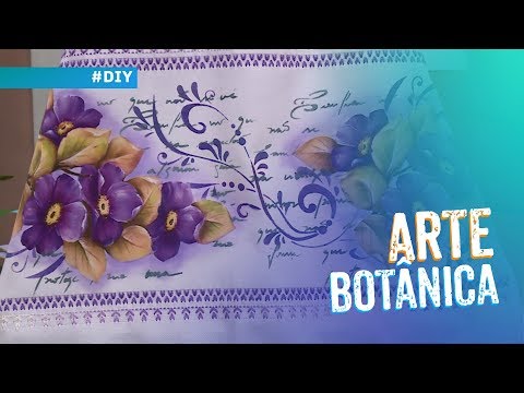 Arte botânica por Luis Moreira e Iran Silva