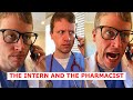 Medical Intern Calling Pharmacy