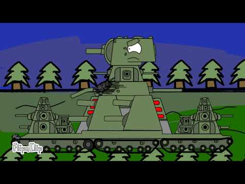 (Ratte vs KV-44) U.S.S.R. [With Americans] vs Nazi Germany #Final part - Cartoon about Tanks