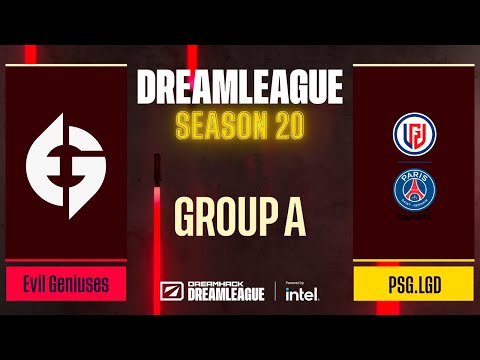 Dota2 - Evil Geniuses vs PSG.LGD - Game 2 - DreamLeague Season 20 - Group A