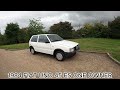 1984 FIAT UNO 45 ES ONE OWNER