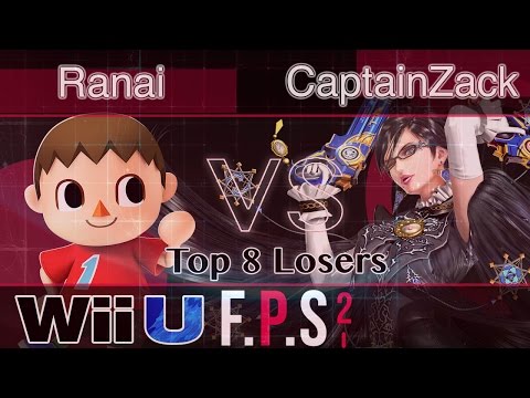Ranai (Villager) vs. CaptainZack (Bayonetta) - Wii U Top 8 Losers - FPS2
