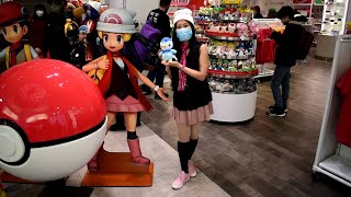 Pokémon Brilliant Diamond and Pokémon Shining Pearl Launch Day at Nintendo NY