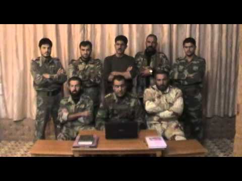 بيان تشكيل لواء درع الصاعقة التابع لهيئة دروع الثورة