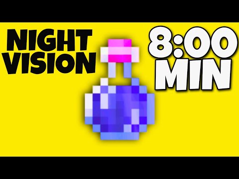 MajesticWarden - HOW to make NIGHT VISION potion in minecraft (8 min)