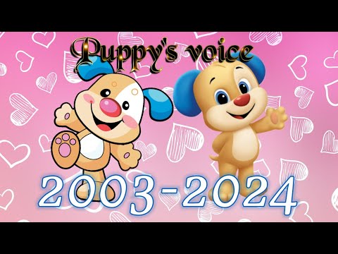 The evolution of the Fisher-price Laugh & Learn Puppy's voice