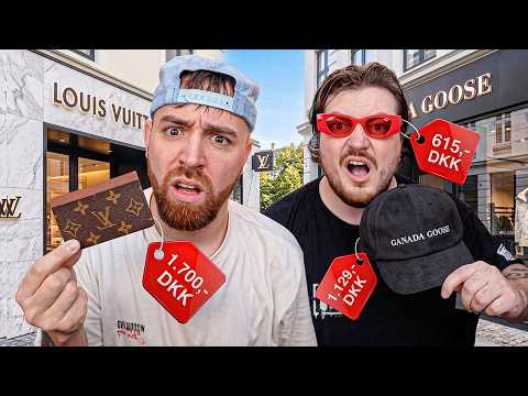 Køber de BILLIGSTE items fra de DYRESTE brands