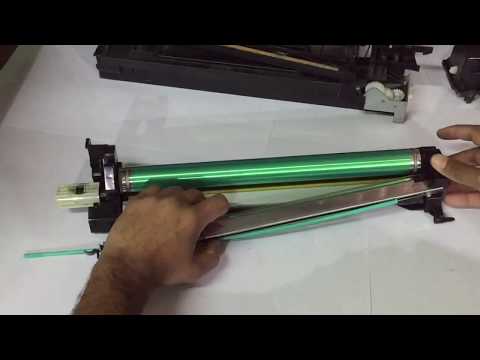 HOW TO REPLACE TOSHIBA E STUDIO 163, 166, 181, 207 DRUM AND BLADE