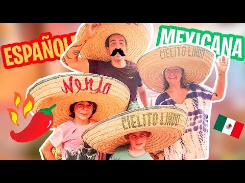 FAMILIA ESPAÑOLA reacciona a COMIDA mexicana + Primer día de AROA en CROSSFIT
