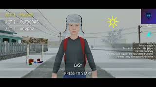School boy run away gameplay walkthrough part 1 roof escape