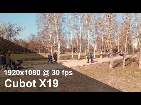 Cubot X19 - Full HD (1080p) camera video sample
