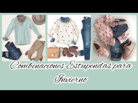 COMBINACIONES PARA INVIERNO 2020/OUTFITS PARA INVIERNO MUJER 2020/#MODA2020MUJER